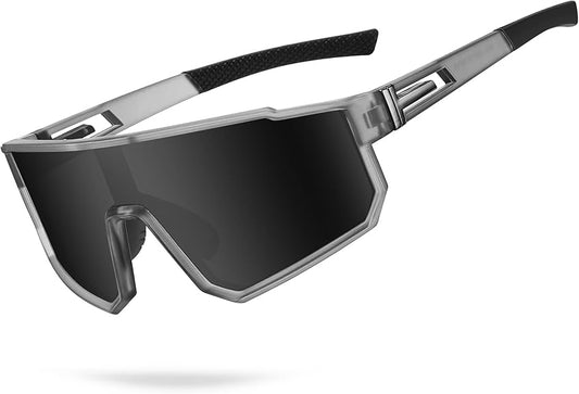 Youth Baseball Sunglasses, Kids Polarized Sports Sunglasses, UV400 Protection Glasses for Boys Girls Softball Cycling
