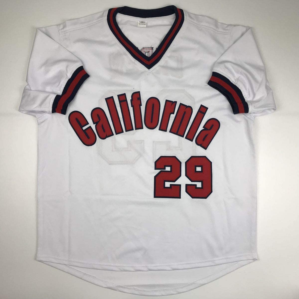 Autographed/Signed Rod Carew California White Baseball Jersey JSA COA