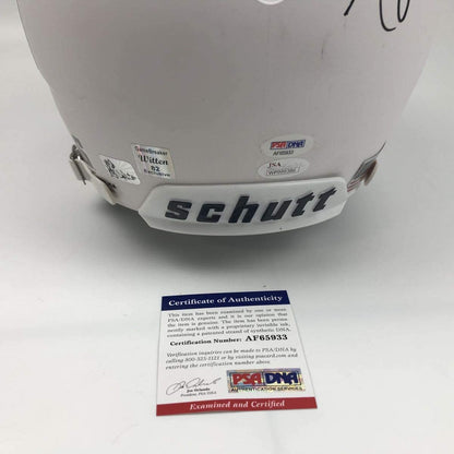 Autographed/Signed Dak Prescott & Jason Witten Dallas Cowboys Full Size FS F/S Replica Football Helmet PSA/DNA COA