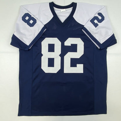 Autographed/Signed Jason Witten Dallas Thanksgiving Day Football Jersey Beckett BAS COA