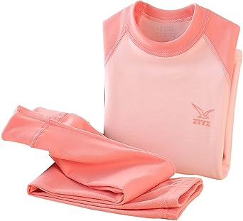 Kids Thermal _��Ónderwear Set Girls Loung_��_ Set Boys Long _��_ohns Base Layer Compression Leggings Shirt _���nug Fit _���a_��£amas