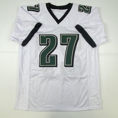 Autographed/Signed Malcolm Jenkins Philadelphia White Football Jersey PSA/DNA COA