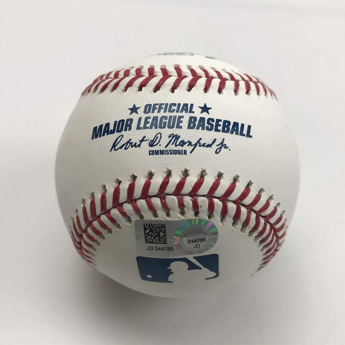 Autographed/Signed Juan Soto Rawlings Official Major League Baseball ROML Fanatics & MLB COA