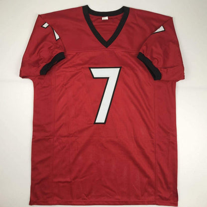 Autographed/Signed D'Andre Swift Georgia Red College Football Jersey JSA COA