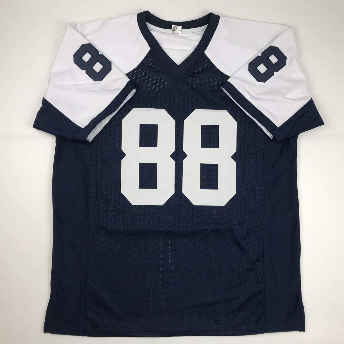 Autographed/Signed Drew Pearson ROH 2011 Dallas Thanksgiving Day Football Jersey JSA COA