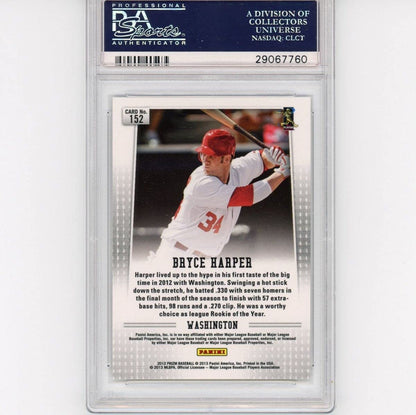 Graded 2012 Panini Prizm Bryce Harper #152 Rookie RC Baseball Card PSA 10 Gem Mint