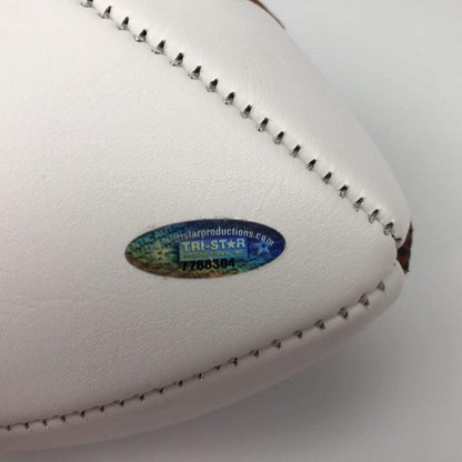 Autographed/Signed Vince Young Texas Longhorns FS White Panel Logo Football Tristar COA