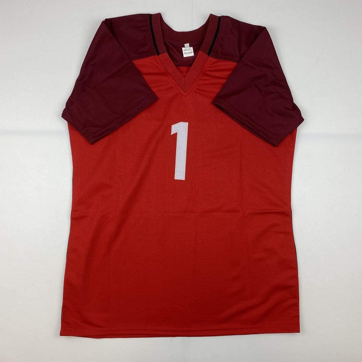 Autographed/Signed Hope Solo Red Soccer Team USA World Cup Jersey JSA COA