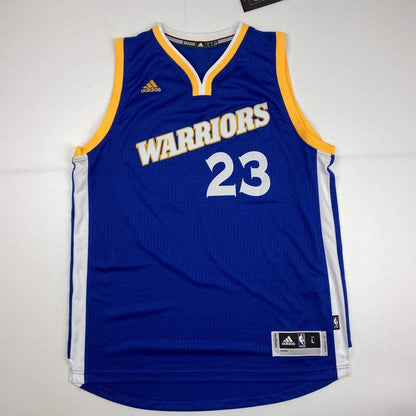 Autographed/Signed Draymond Green Golden State Blue Basketball Jersey JSA COA