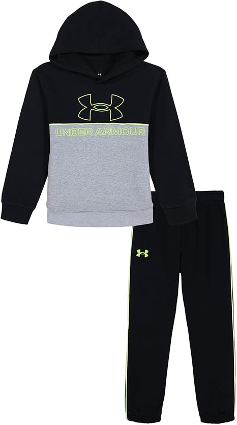 Under Armour UA RIVAL COLOR BLOCK SET, Black/Grey Colorblock, 5