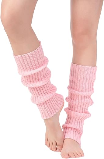 Leg Warmers for Women Knitted Stirrup Leg Warmers for women Winter Extra Soft long leg warmers for Yoga Dance