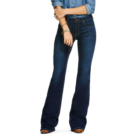 Ariat Female Ultra Stretch Perfect Rise Katie Flare Jean Maya 30
