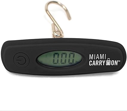 Naftali Digital Luggage Scale, Black