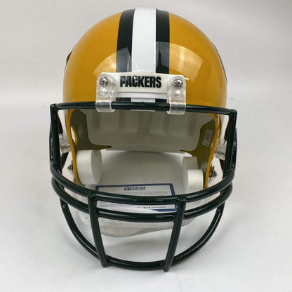 Autographed/Signed Charles Woodson Green Bay Packers Full Size FS F/S Replica Football Helmet Steiner Sprots COA