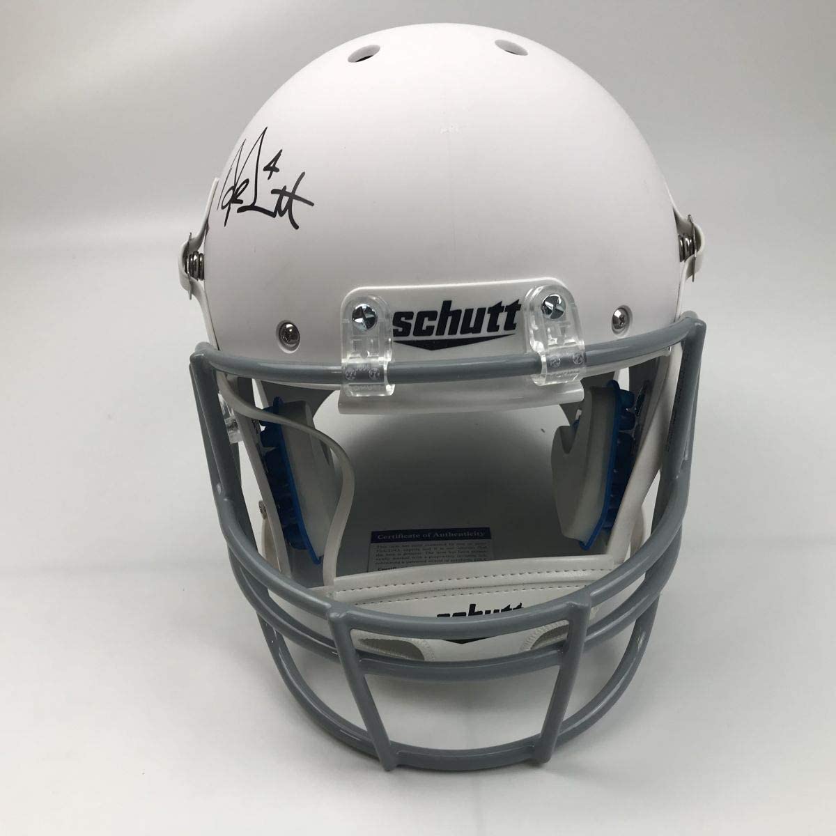 Autographed/Signed Dak Prescott & Jason Witten Dallas Cowboys Full Size FS F/S Replica Football Helmet PSA/DNA COA