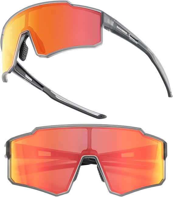ROCKBROS Polarized Cycling Sunglasses UV400 Protection TR90 Frame Unisex