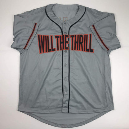 Autographed/Signed Will Clark San Francisco Grey Baseball Jersey JSA COA