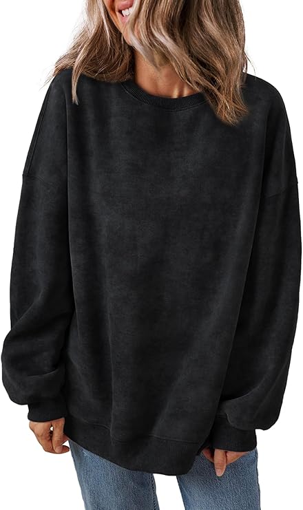 Trendy Queen Womens Oversized Sweatshirts Hoodies Long Sleeve Pullover Sweaters Fall Fashion Outfits Clothes 2024