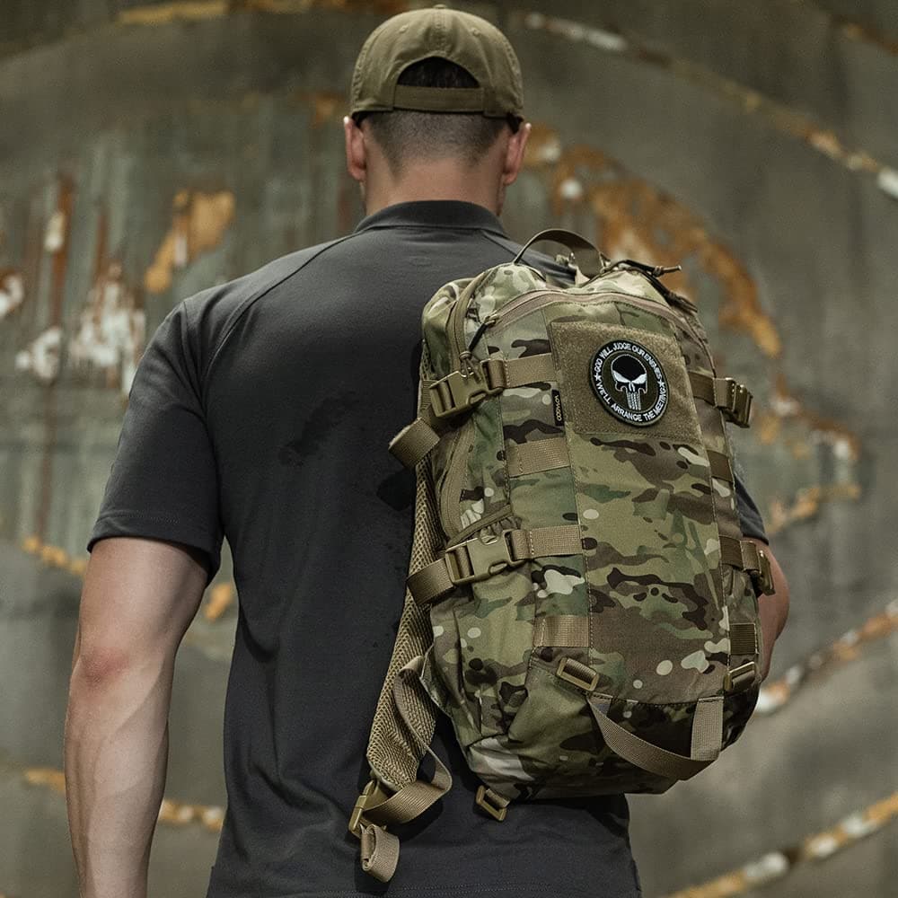 Tactical Military Outdoor Hiking Molle Rucksack Assault Pack