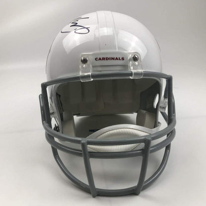 Autographed/Signed Kyler Murray Arizona Cardinals Full Size FS F/S Replica Football Helmet Beckett BAS COA