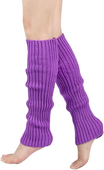 Leg Warmers for Women Winter, Leg Warmers Y2k Ribbed Leg Warmers 80s Leg Warmer Socks Outfit for Girls Party Yoga