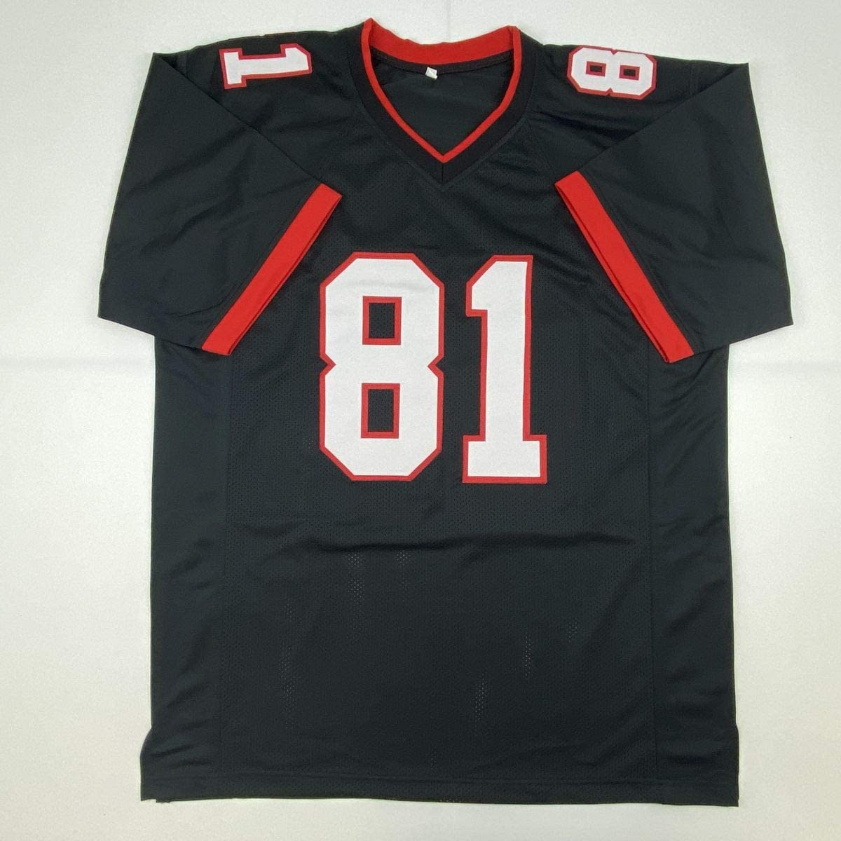 Autographed/Signed Antonio Brown Tampa Bay Black Football Jersey JSA COA