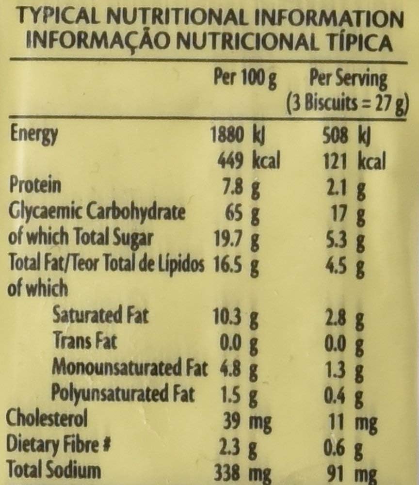 Bakers Tennis biscuits - 200g