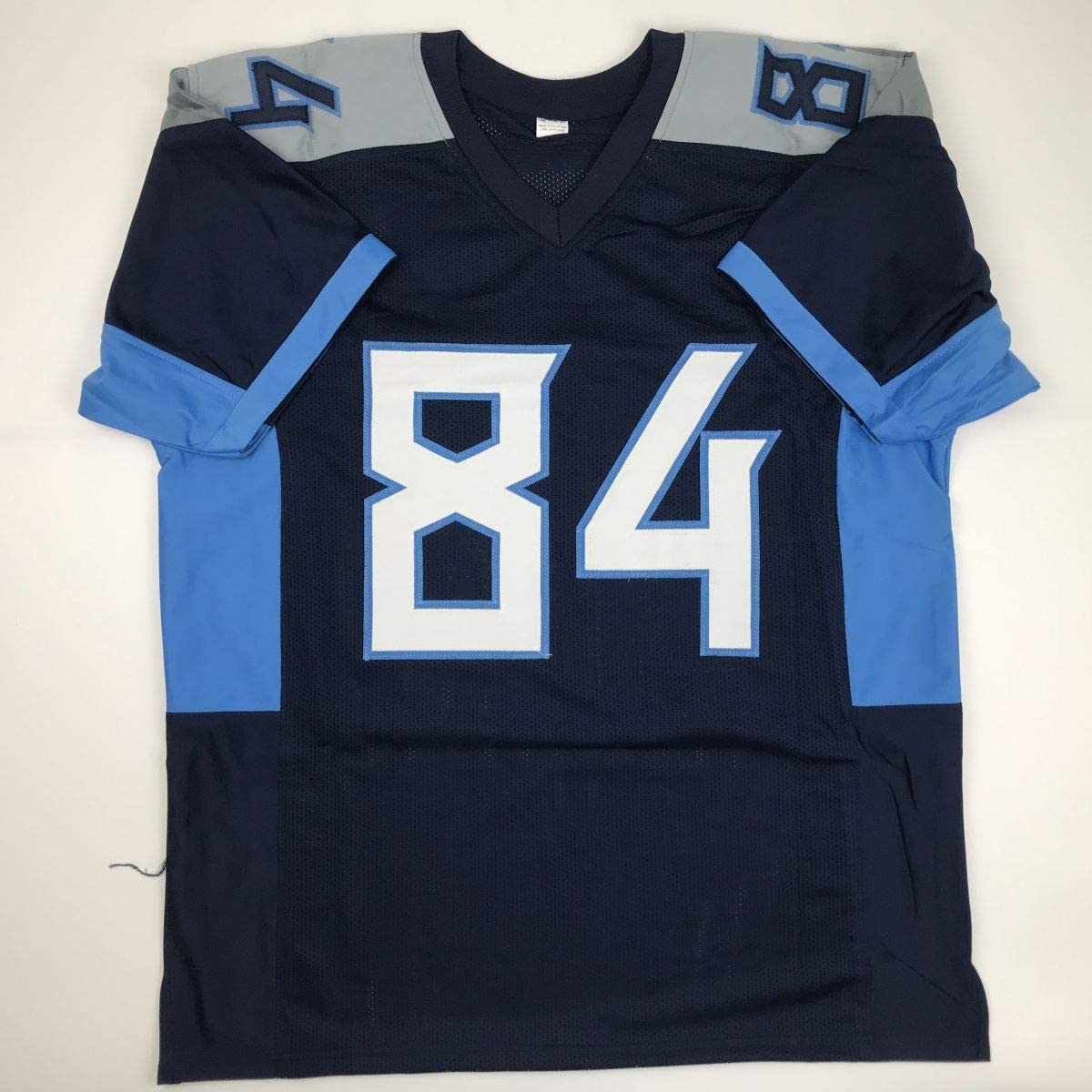 Autographed/Signed Corey Davis Tennessee 2018 Dark Blue Football Jersey JSA COA