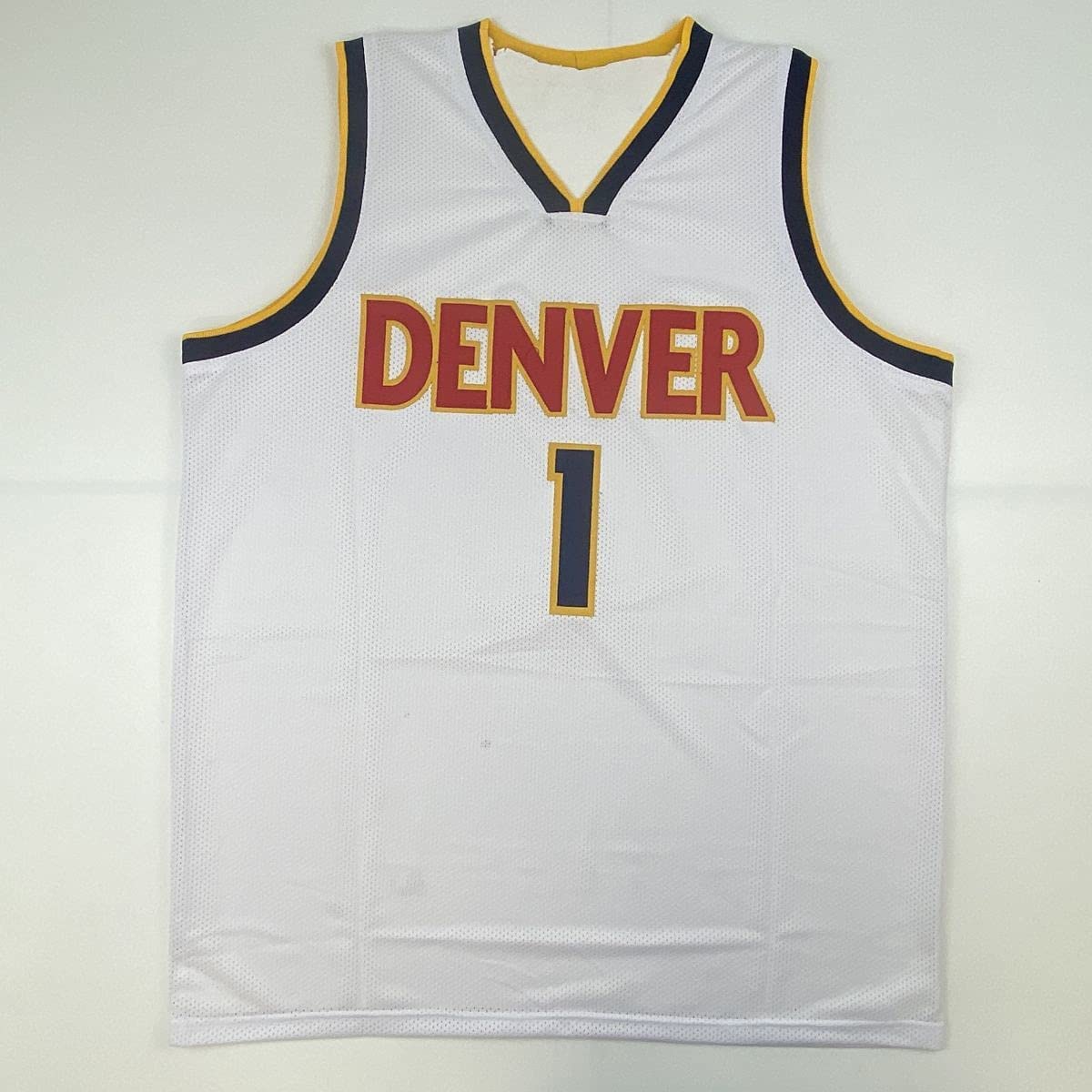 Autographed/Signed Michael Porter Jr. Denver White Basketball Jersey PSA/DNA COA