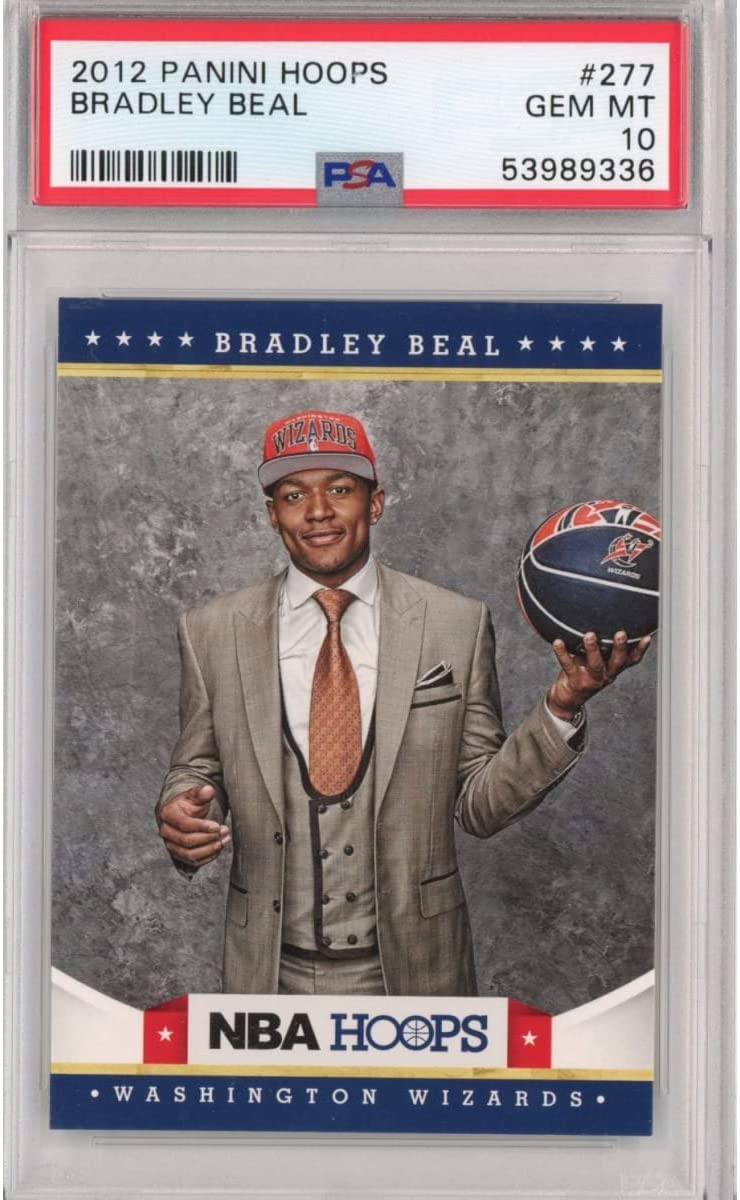 Graded 2012-13 Panini Hoops Bradley Beal #277 Rookie RC Basketball Card PSA 10 Gem Mint