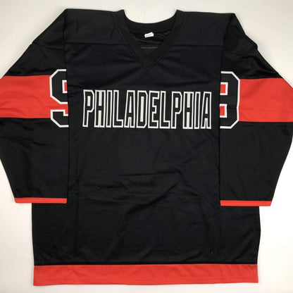 Autographed/Signed Ivan Provorov Philadelphia Black Stadium Series Hockey Jersey Beckett BAS COA