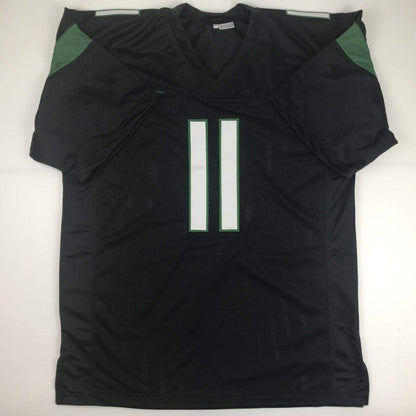 Autographed/Signed Robby Anderson New York 2019 Black Football Jersey JSA COA