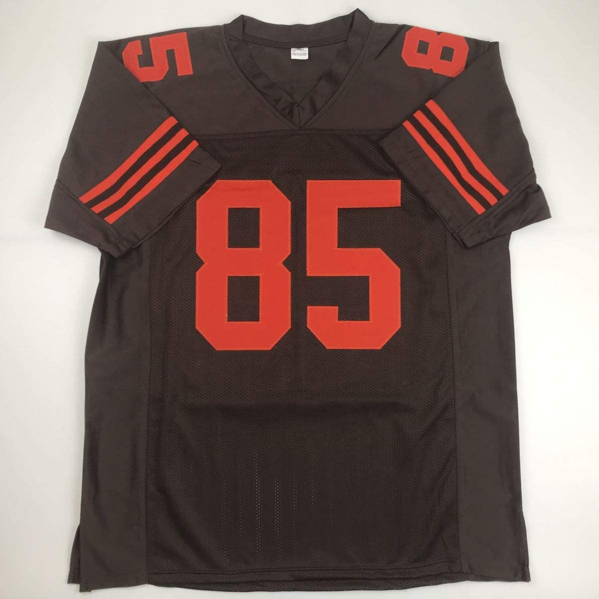 Autographed/Signed David Njoku Cleveland Color Rush Football Jersey PSA/DNA COA
