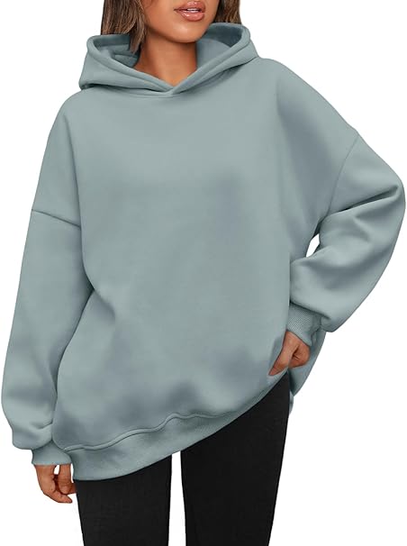 AUTOMET Womens Oversized Hoodies Fleece Sweatshirts Hooded Pullover 2024 Fashion Fall Clothes Trendy Outfits Winter Sweater