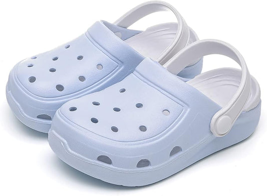 Baby Boys Girls Clogs Slippers Toddler Slip On Lightweight Sandals Shockproof Girls Summer Pool Beach Shoe