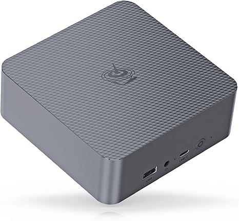 Beelink EQR6 Mini PC, Ryzen 9 6900HX (8C/16T, up to 4.9 GHz) Mini Computer, AMD Radeon 680M, 24GB DDR5 4800MHz & 500GB PCle 4.0x4 SSD Quiet Office PC, Dual HDMI & LAN, USB3.0, USB-C, WiFi 6, BT5.2