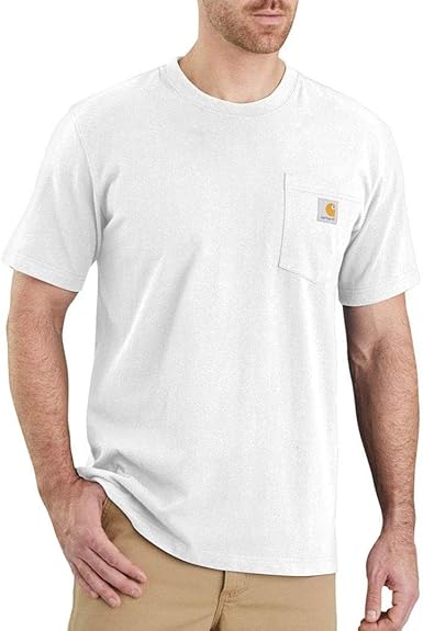 Carhartt Men's Relaxed Fit Heavyweight Short-Sleeve Pocket T-Shirt
