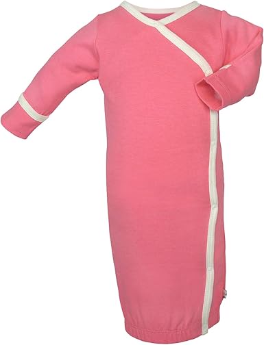 Babysoy Baby Newborn Kimono Snap Gown Bundler