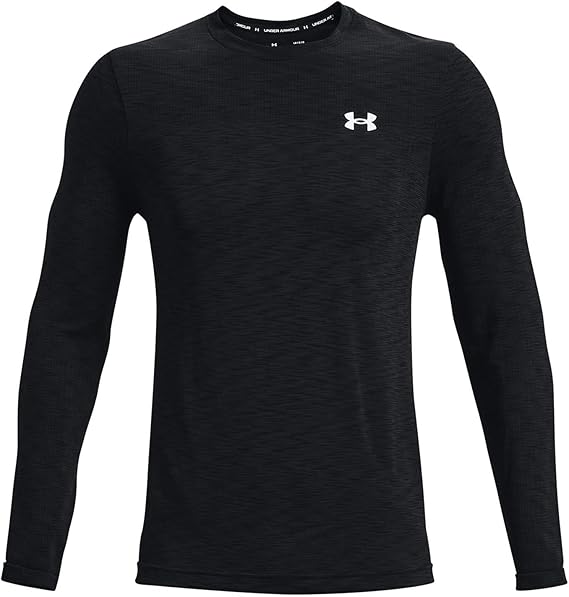 Under Armour Men's UA Seamless Long Sleeve Stretch Shirt Running Top 1359873