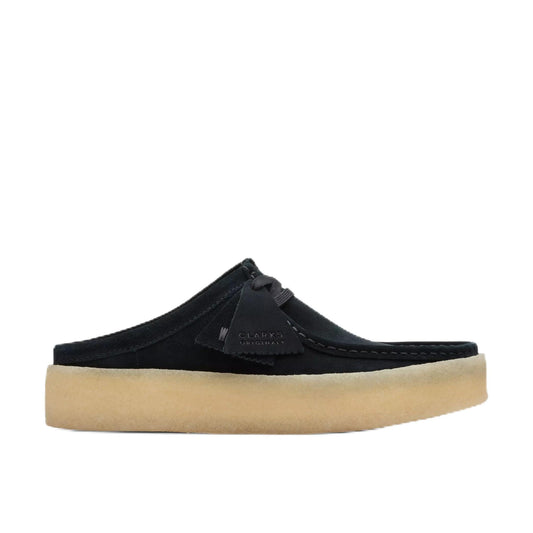 Clarks Men's Wallabee Cup Lo Mules, Black Suede, 10 M US, 26167285