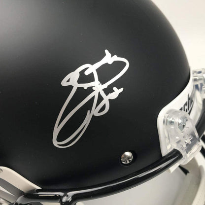 Autographed/Signed Emmitt Smith Dallas Cowboys Full Size FS F/S Replica Football Helmet Beckett BAS COA