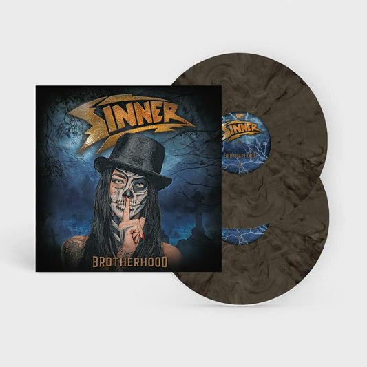 Sinner - Brotherhood (Blk) [Clear Vinyl] (Wht) Vinyl Record