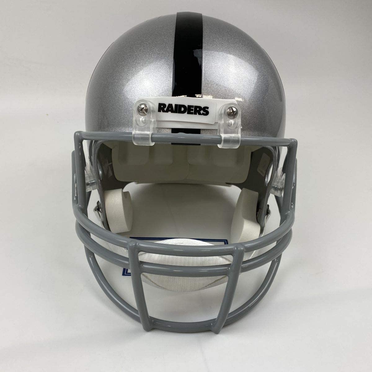 Autographed/Signed Charles Woodson Oakland Raiders Full Size FS F/S Replica Football Helmet Steiner Sprots COA