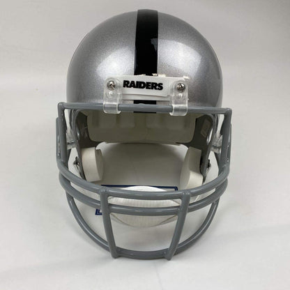 Autographed/Signed Charles Woodson Oakland Raiders Full Size FS F/S Replica Football Helmet Steiner Sprots COA