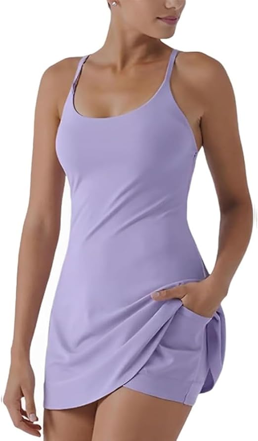 The Ultimate Tummy Control Backless Active Dress -Made for Movement & Easy Bathroom Breaks, Stuffdatas Backless Dress