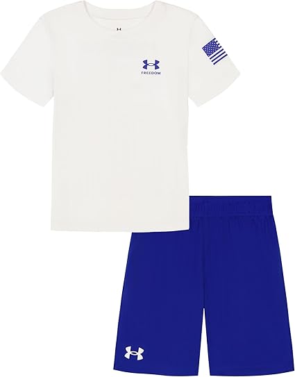 Under Armour UA FREEDOM FLAG SET, WHITE FREEDOM FLAG, 18 Months