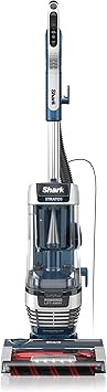 Shark AZ3002 Stratos Upright Vacuum with DuoClean PowerFins, HairPro, Powered Lift-Away, Self-Cleaning Brushroll, & Odor Neutralizer Technology, Navy