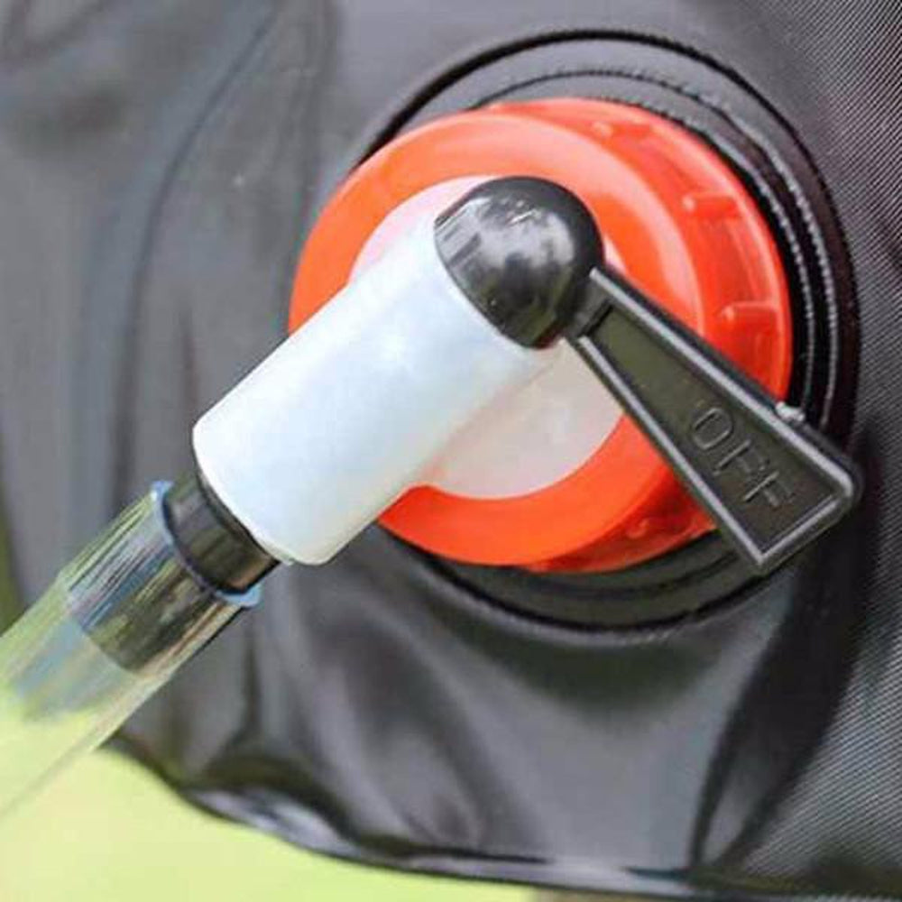 DORSAL Solar Heated Camping Surf Rinse Shower Kit