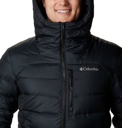 Columbia Men's Autumn Park Down Hooded Jacket, Black, Medium