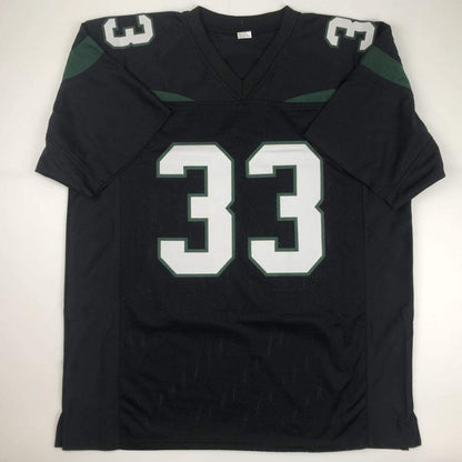 Autographed/Signed Jamal Adams New York Black Football Jersey JSA COA